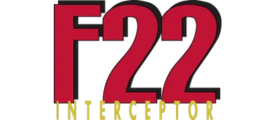 Logo of F-22 Interceptor (USA, Europe) (September 1991)