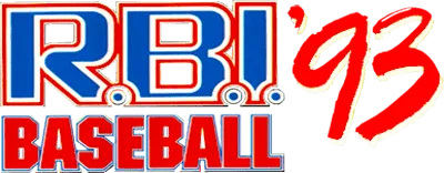 Logo of R.B.I. Baseball '93 (USA)