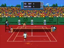 Screenshot of Davis Cup Tennis (USA, Europe)