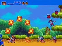 Screenshot of Gunstar Heroes (Japan) (Sample)