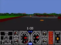 Screenshot of Hard Drivin' (World)