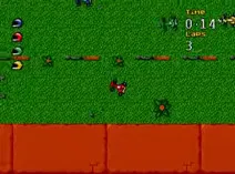 Screenshot of Micro Machines Turbo Tournament 96 (Europe) (J-Cart)