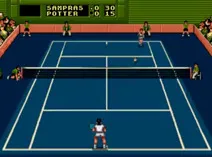 Screenshot of Sampras Tennis 96 (Europe) (J-Cart)