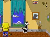 Screenshot of Sylvester and Tweety in Cagey Capers (USA)