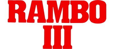 Logo of Rambo III (USA, Europe)
