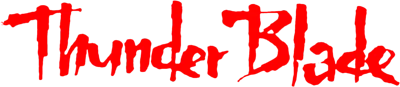 Logo of Thunder Blade (USA, Europe)
