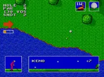 Screenshot of Sega World Tournament Golf (Europe)