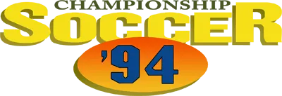 Logo of Championship Soccer '94 (USA) (En,Fr,De,It)
