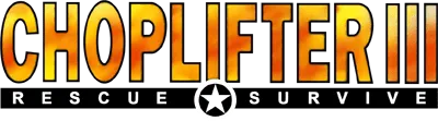 Logo of Choplifter III - Rescue-Survive (USA)