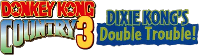 Logo of Donkey Kong Country 3 - Dixie Kong's Double Trouble! (USA) (En,Fr)