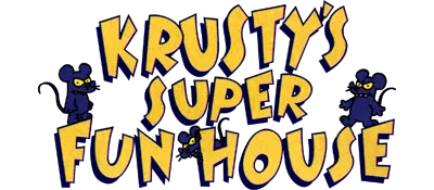 Logo of Krusty's Super Fun House (USA) (Rev 1)