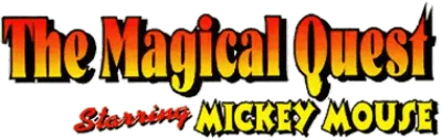 Logo of Magical Quest Starring Mickey Mouse, The (USA) (Rev 1)
