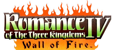 Logo of Romance of the Three Kingdoms IV - Wall of Fire (USA)