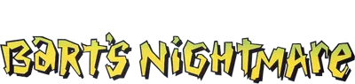 Logo of Simpsons, The - Bart's Nightmare (USA)