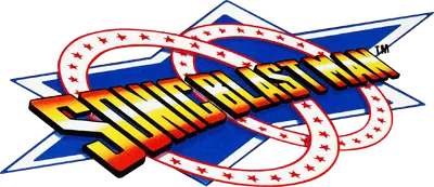 Logo of Sonic Blast Man (USA)