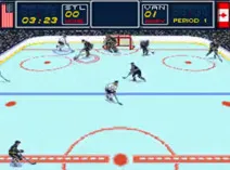 Screenshot of Brett Hull Hockey 95 (USA)