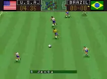 Screenshot of Capcom's Soccer Shootout (USA)