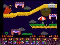 Screenshot of Lemmings 2 - The Tribes (USA)