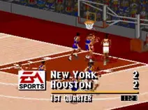 Screenshot of NBA Live 95 (USA)